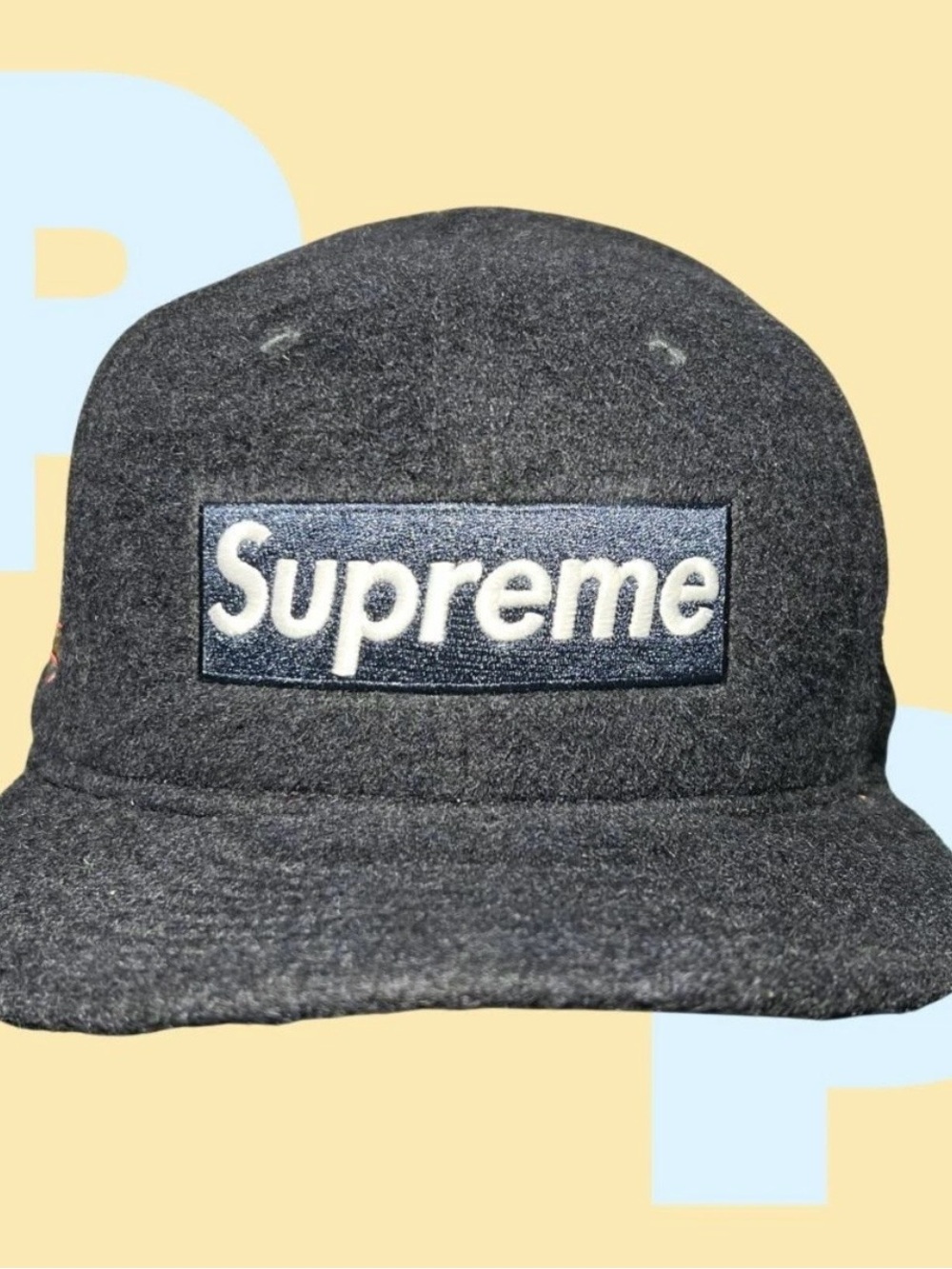 Supreme Mohair Box Logo New Era Cap (7 3/8)